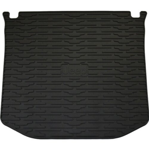 Genuine Mopar Cargo Tray With Jeep Logo Black